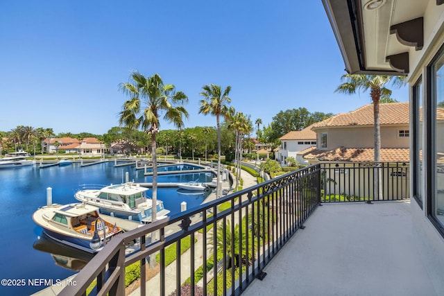 108 Harbourmaster Ct, Ponte Vedra Beach, FL 32082 - balcony featuring a water view