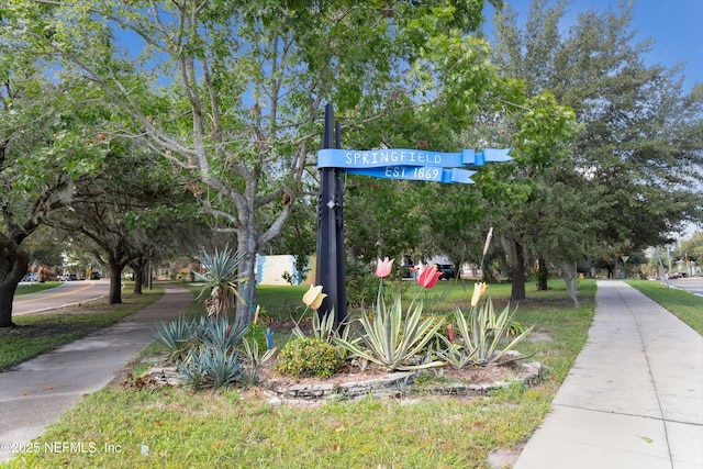 view of property's community