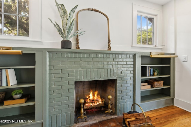 2930 Apache Ave, Jacksonville, FL 32210 - detailed view of a fireplace and baseboards