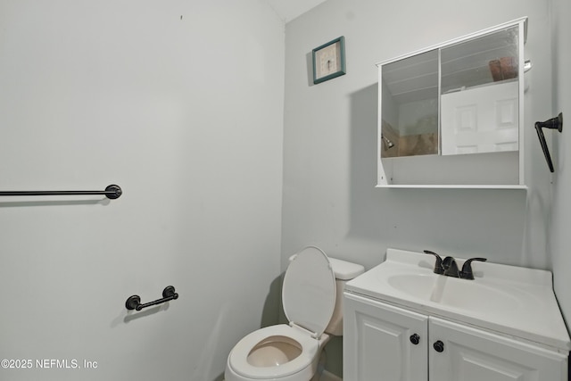 6878 Lenox Ave, Jacksonville, FL 32205 - bathroom with vanity and toilet