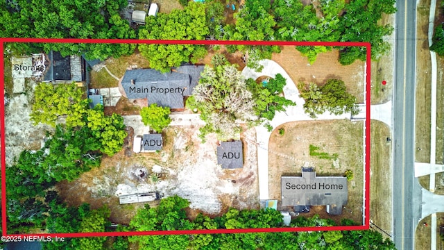 6878 Lenox Ave, Jacksonville, FL 32205 - bird's eye view