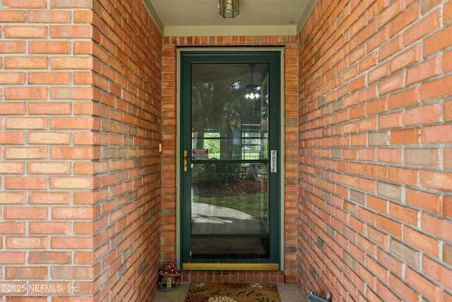 400 Harvest Bend Dr, Fleming Island, FL 32003 - view of exterior entry featuring brick siding