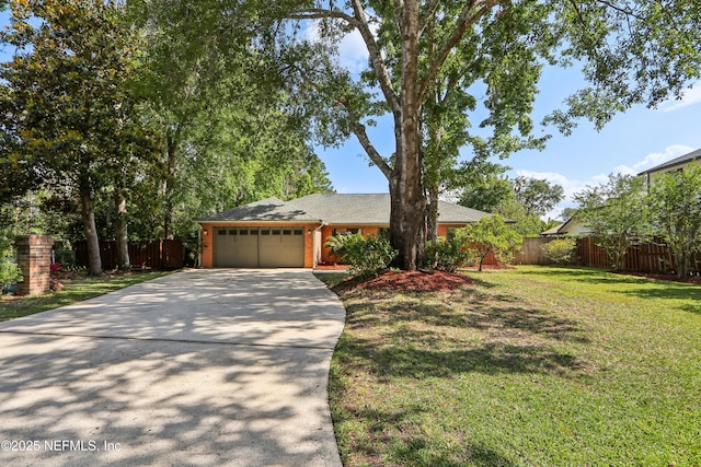 400 Harvest Bend Dr, Fleming Island, FL 32003 - view of front of home featuring an attached garage, concrete driveway, and roof with shingles