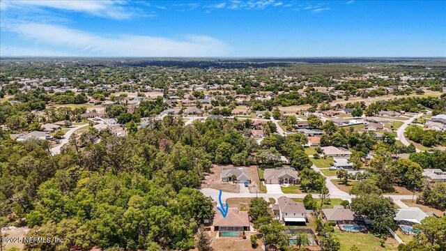 5088 Merrifield Ct, Spring Hill, FL 34608 - birds eye view of property with a residential view