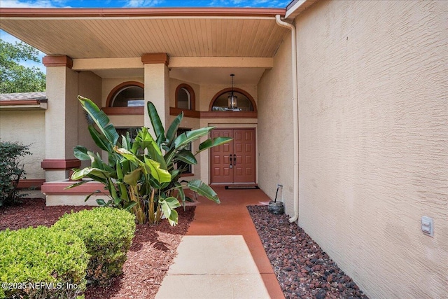 5088 Merrifield Ct, Spring Hill, FL 34608 - entrance to property with stucco siding