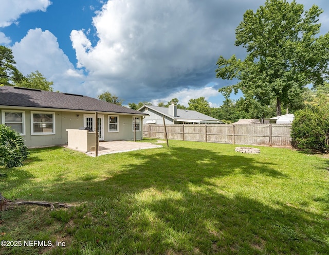 2599 Sandy Hollow Dr, Middleburg, FL 32068 - view of yard featuring a patio area