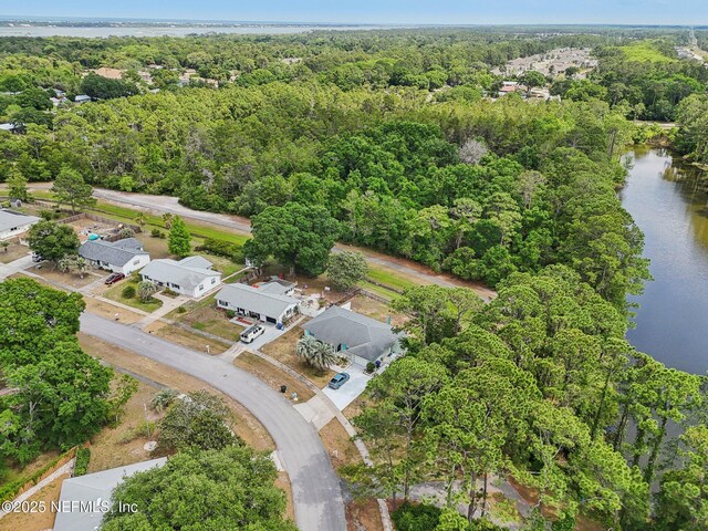 369 Altara Dr, Saint Augustine, FL 32086 - aerial view of property and surrounding area with a forest and a large body of water