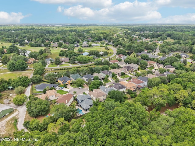 3367 Turkey Creek Dr, Green Cove Springs, FL 32043 - aerial overview of property's location with nearby suburban area