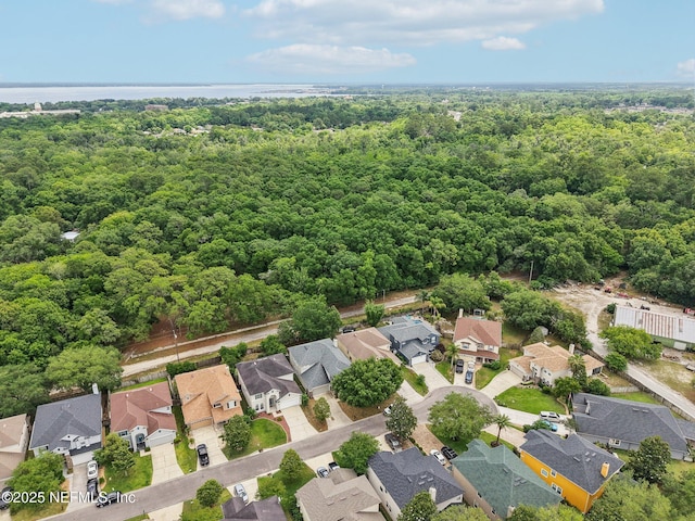 3367 Turkey Creek Dr, Green Cove Springs, FL 32043 - aerial perspective of suburban area featuring a heavily wooded area