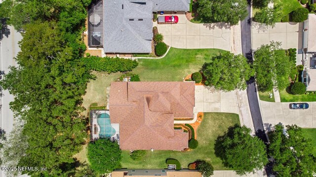 view of subject property