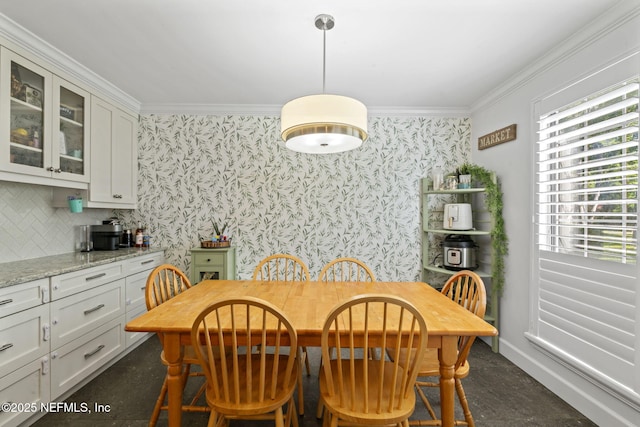 11136 River Creek Dr W, Jacksonville, FL 32223 - dining space featuring crown molding