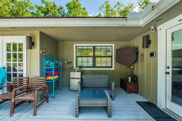 11136 River Creek Dr W, Jacksonville, FL 32223 - view of wooden deck