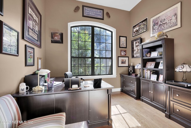 521 S Bridge Creek Dr, Saint Johns, FL 32259 - office area featuring light wood-style flooring