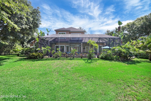 521 S Bridge Creek Dr, Saint Johns, FL 32259 - rear view of property featuring a lawn