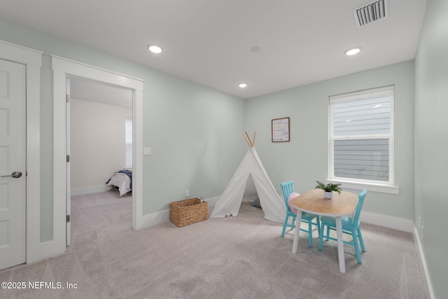 55 Rainbow Trout Ln, Ponte Vedra, FL 32081 - playroom featuring carpet floors, baseboards, and recessed lighting