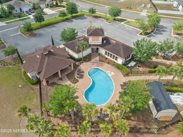 aerial view