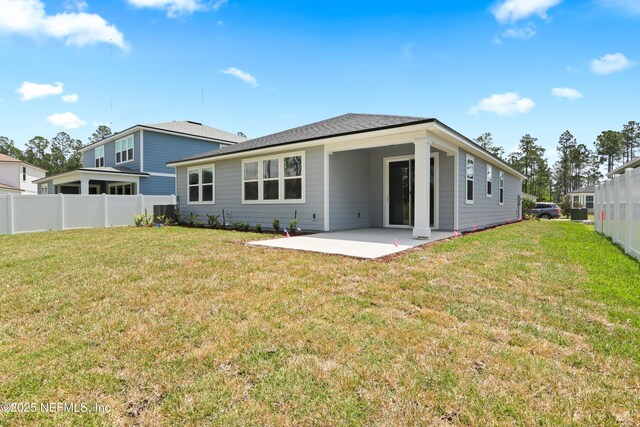 2416 Glade Ln, Green Cove Springs, FL 32043 - rear view of property featuring a patio