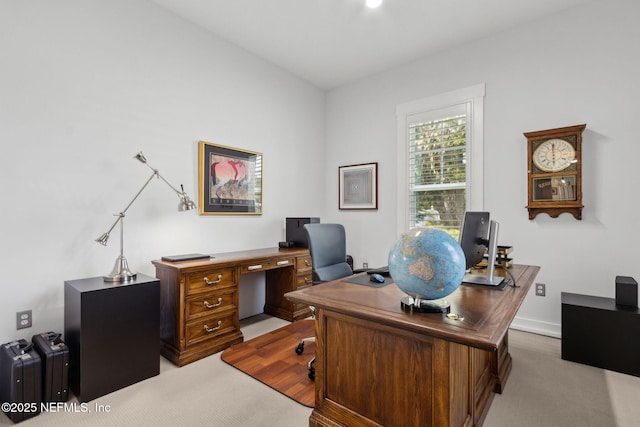 1553 Coastal Oaks Cir, Fernandina Beach, FL 32034 - home office with light colored carpet