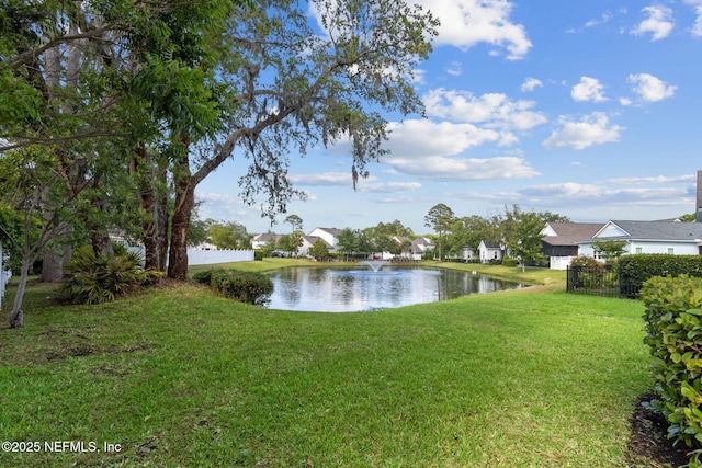 1553 Coastal Oaks Cir, Fernandina Beach, FL 32034 - water view featuring fence