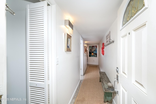 2900 Coastal Hwy # 1, Saint Augustine, FL 32084 - hall featuring baseboards