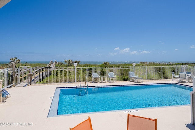 2900 Coastal Hwy # 1, Saint Augustine, FL 32084 - pool with fence and a patio area
