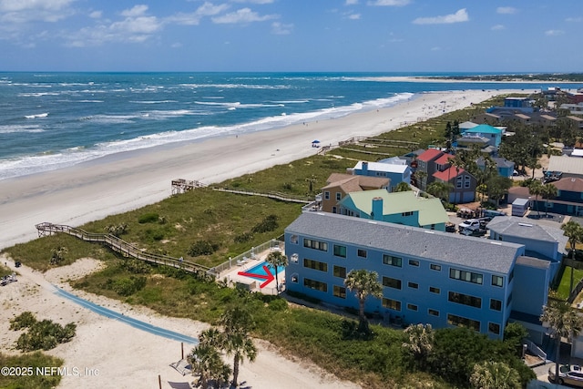 2900 Coastal Hwy # 1, Saint Augustine, FL 32084 - birds eye view of property with a view of the beach and a water view