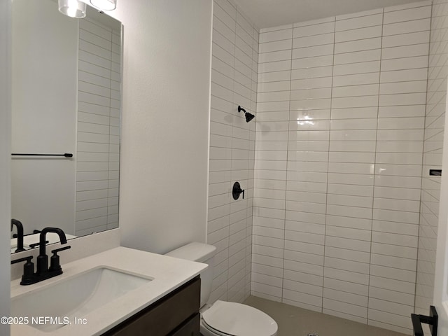 3267 Pipers Way, Green Cove Springs, FL 32043 - full bathroom with toilet, a tile shower, and vanity