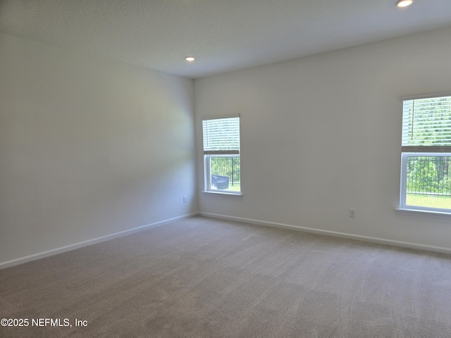 3267 Pipers Way, Green Cove Springs, FL 32043 - empty room with carpet floors, recessed lighting, and baseboards