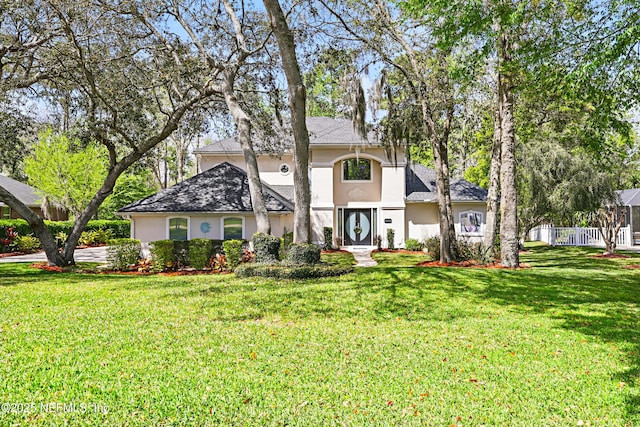 1304 Hideaway Dr S, Saint Johns, FL 32259 - view of front facade with stucco siding