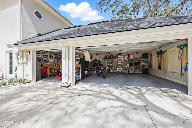 1304 Hideaway Dr S, Saint Johns, FL 32259 - garage featuring concrete driveway
