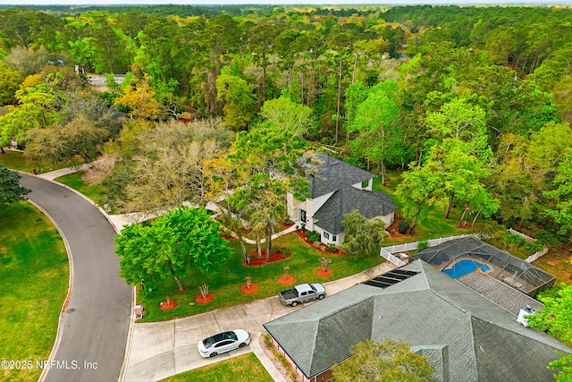 1304 Hideaway Dr S, Saint Johns, FL 32259 - drone / aerial view of a heavily wooded area