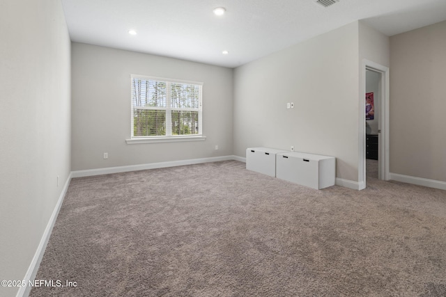 201 Bridgeton St, Saint Johns, FL 32259 - carpeted empty room with baseboards and recessed lighting