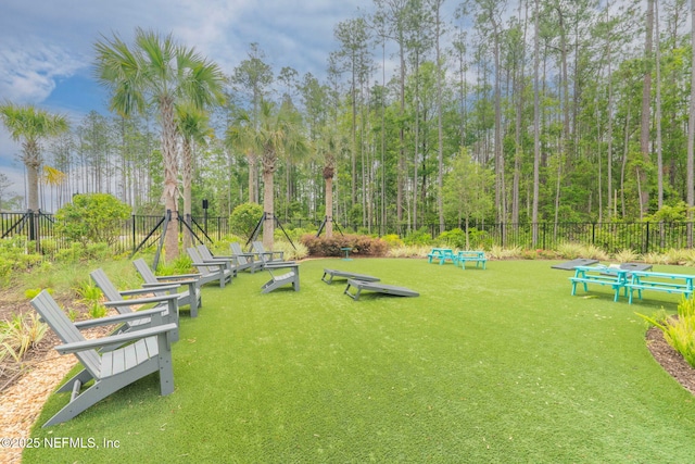 201 Bridgeton St, Saint Johns, FL 32259 - view of home's community featuring a lawn and fence