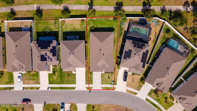 120 Oakleaf Way, Palm Coast, FL 32137 - aerial view featuring a residential view