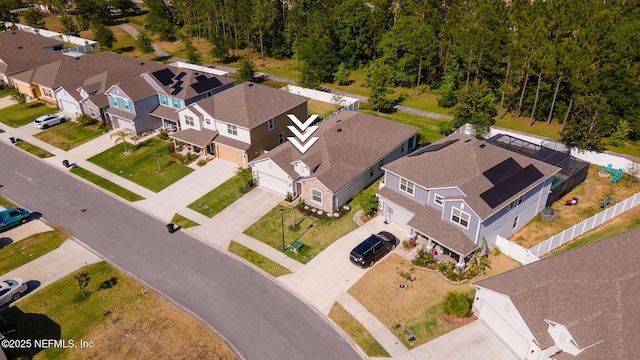 120 Oakleaf Way, Palm Coast, FL 32137 - birds eye view of property featuring a residential view