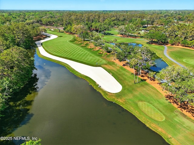 150 Veracruz Dr Unit 537, Ponte Vedra Beach, FL 32082 - drone / aerial view featuring a water view and view of golf course