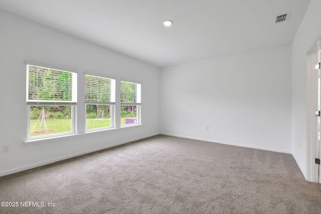 37 Bird Watch Ct, Saint Augustine, FL 32092 - carpeted empty room featuring baseboards and recessed lighting