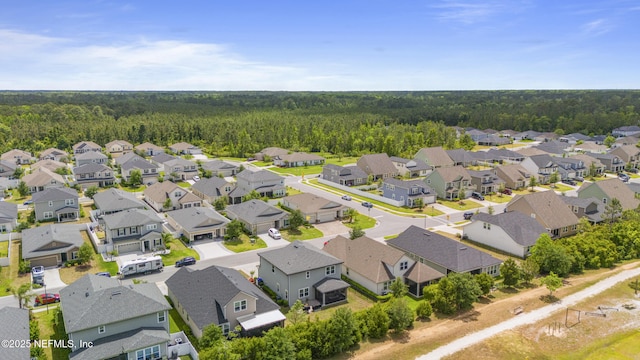 513 Sandstone Dr, Saint Augustine, FL 32086 - drone / aerial view with a view of trees and a residential view