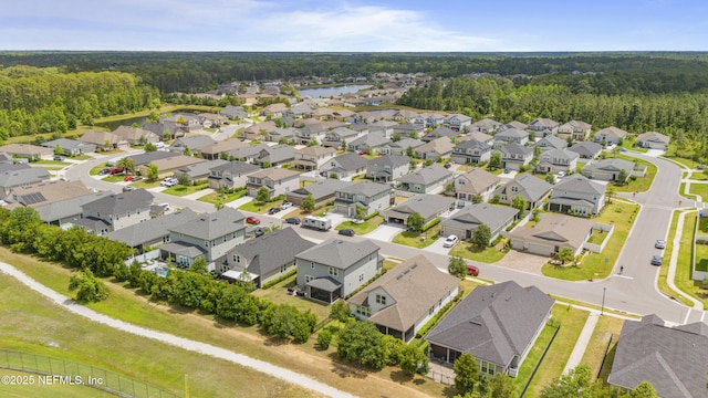 513 Sandstone Dr, Saint Augustine, FL 32086 - drone / aerial view with a residential view and a wooded view