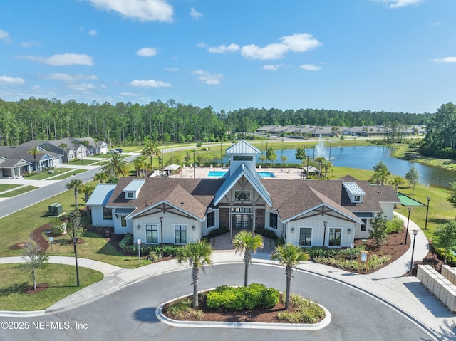 79 Dovetail Cir, Saint Augustine, FL 32095 - bird's eye view featuring a water view