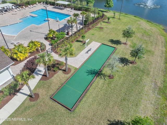 79 Dovetail Cir, Saint Augustine, FL 32095 - birds eye view of property featuring a water view