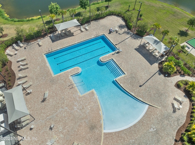 79 Dovetail Cir, Saint Augustine, FL 32095 - pool featuring a gazebo and a patio area