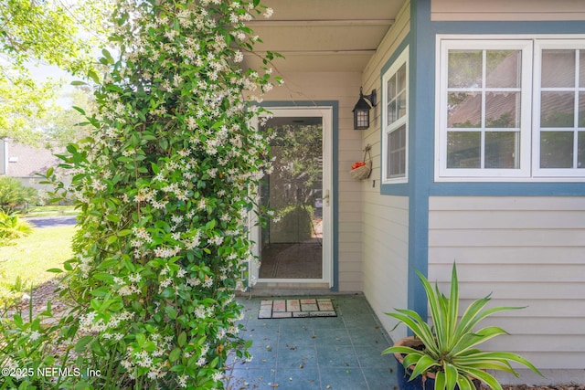 view of property entrance