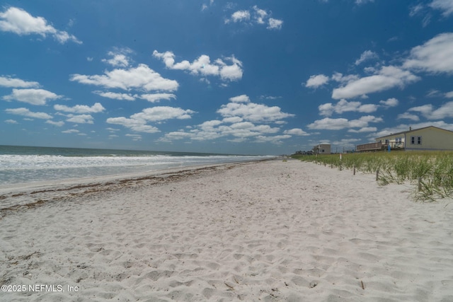 water view with a beach view