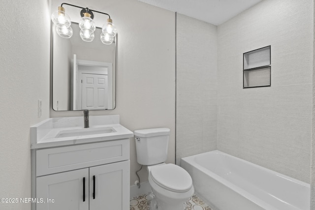 10856 Hawaii Dr S, Jacksonville, FL 32246 - full bathroom with vanity and toilet