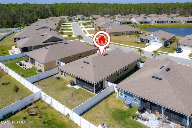 53 Dovetail Cir, Saint Augustine, FL 32095 - birds eye view of property featuring a view of trees and a residential view