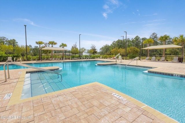 53 Dovetail Cir, Saint Augustine, FL 32095 - pool featuring a patio