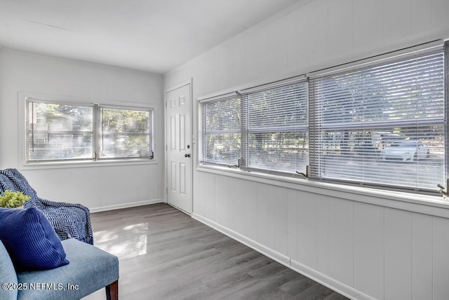 1059 Little Ruth Rd, Green Cove Springs, FL 32043 - sitting room with baseboards and wood finished floors