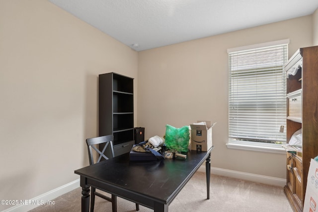 149 San Telmo Ct, Saint Augustine, FL 32095 - home office featuring baseboards and carpet flooring
