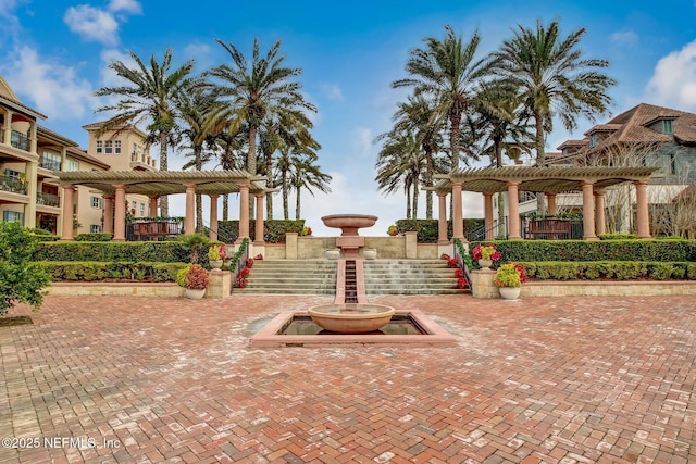 149 San Telmo Ct, Saint Augustine, FL 32095 - surrounding community with a pergola